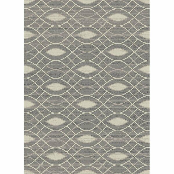 Mayberry Rug 7 ft. 10 in. x 9 ft. 10 in. Galleria Serenity Area Rug, Gray GAL7186 8X10